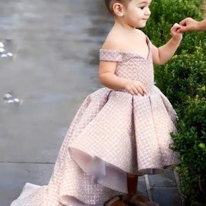 Portia & Scarlett high low little girls dress